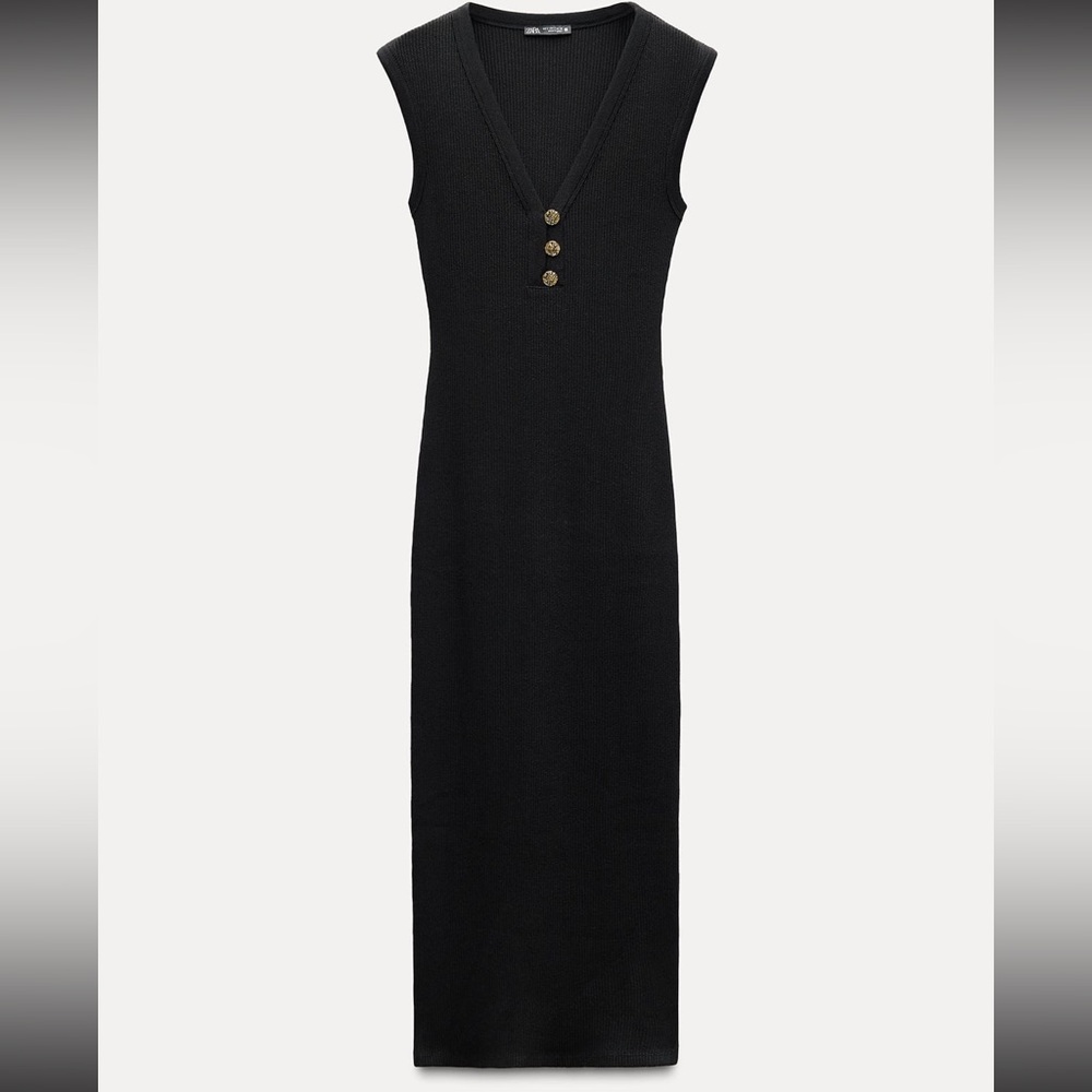 Zara ribbed dress